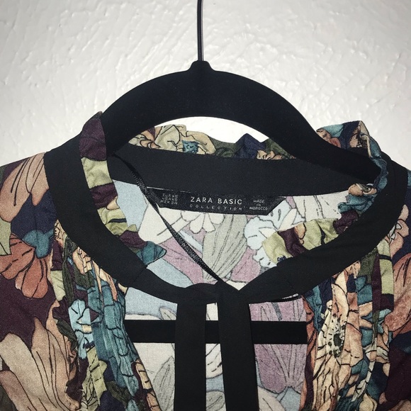 ZARA Floral Top - Picture 2 of 6